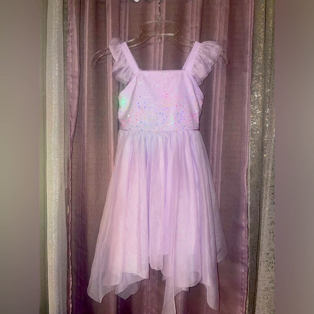Purple Sequin dress
